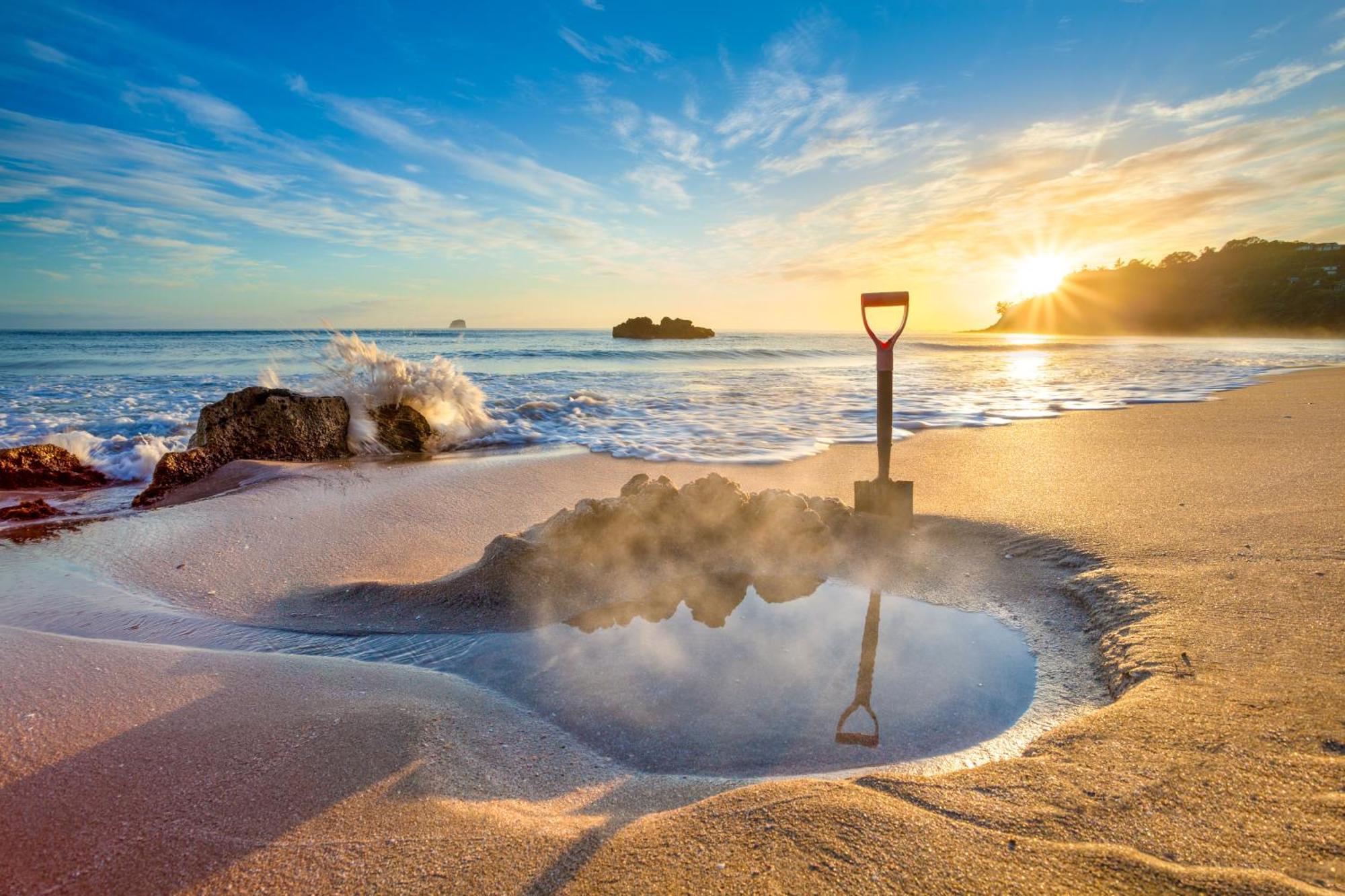 Hot Water Beach Bure Wai Hotwater Beach Esterno foto